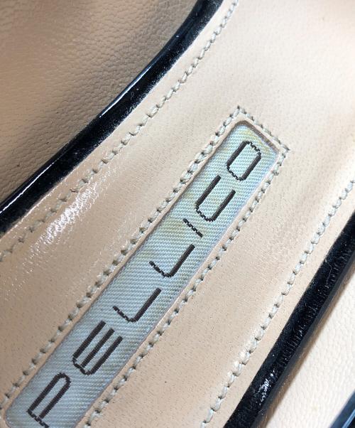 PELLICO（ペリーコ）PELLICO (ペリーコ) ANELLI/オープントゥピンヒールパンプス ブラック サイズ:36 1/2の古着・服飾アイテム