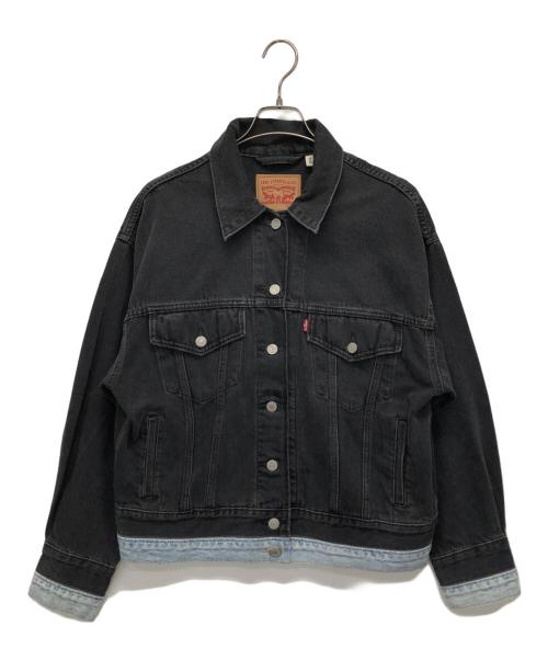 LEVI'S（リーバイス）LEVI'S (リーバイス) 90Sトラッカージャケット ブラック サイズ:Mの古着・服飾アイテム