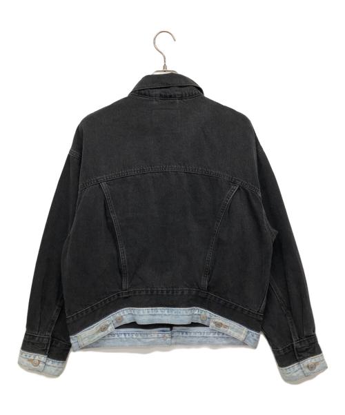 LEVI'S（リーバイス）LEVI'S (リーバイス) 90Sトラッカージャケット ブラック サイズ:Mの古着・服飾アイテム