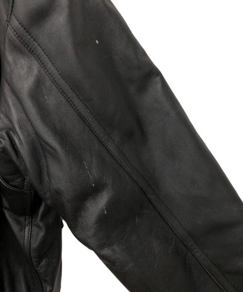 USED（ユーズド）USED (ユーズド) CWU-45/P型レザージャケット ブラック サイズ:Lの古着・服飾アイテム