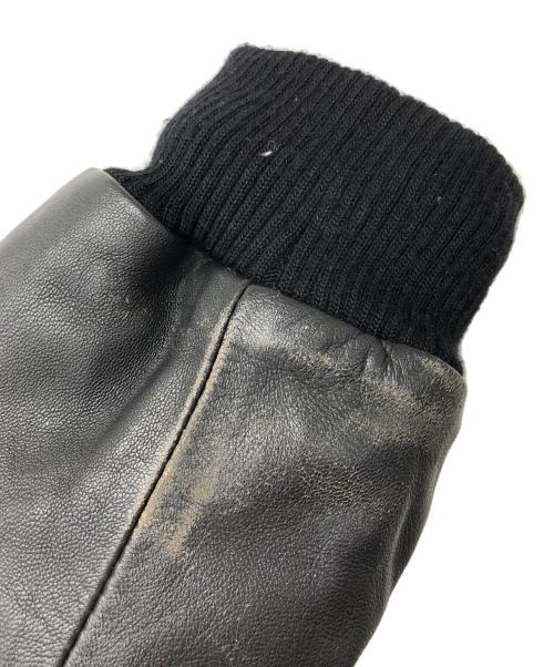 USED（ユーズド）USED (ユーズド) CWU-45/P型レザージャケット ブラック サイズ:Lの古着・服飾アイテム