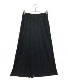 mizuiro-ind（ミズイロインド）の古着「レーヨン混イージーパンツ」｜ブラック