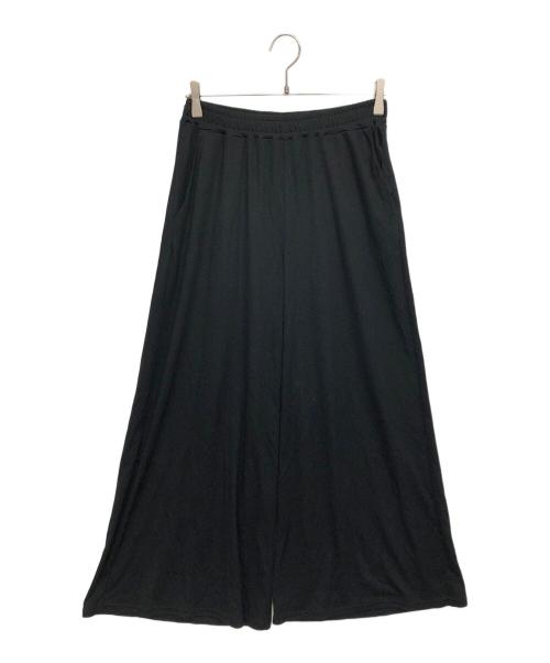 mizuiro-ind（ミズイロインド）mizuiro-ind (ミズイロインド) レーヨン混イージーパンツ ブラック サイズ:表記無しの古着・服飾アイテム
