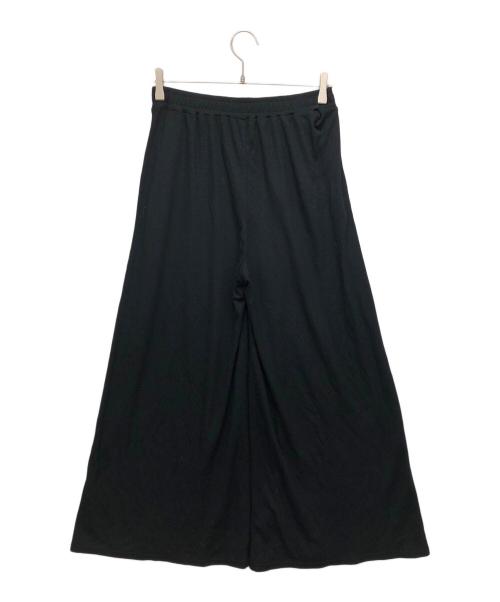 mizuiro-ind（ミズイロインド）mizuiro-ind (ミズイロインド) レーヨン混イージーパンツ ブラック サイズ:表記無しの古着・服飾アイテム
