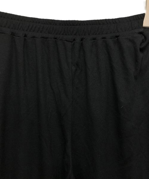 mizuiro-ind（ミズイロインド）mizuiro-ind (ミズイロインド) レーヨン混イージーパンツ ブラック サイズ:表記無しの古着・服飾アイテム