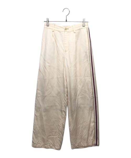 Coohem（コーヘン）Coohem (コーヘン) ニットサイドラインリネンミックスパンツ ベージュ サイズ:Mの古着・服飾アイテム