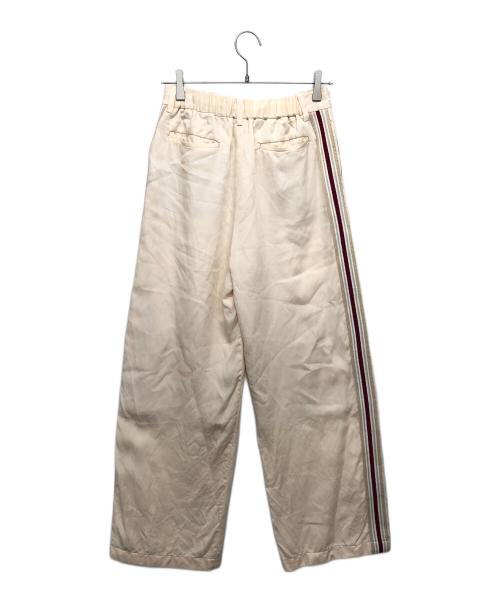 Coohem（コーヘン）Coohem (コーヘン) ニットサイドラインリネンミックスパンツ ベージュ サイズ:Mの古着・服飾アイテム