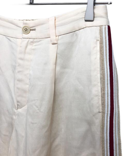 Coohem（コーヘン）Coohem (コーヘン) ニットサイドラインリネンミックスパンツ ベージュ サイズ:Mの古着・服飾アイテム