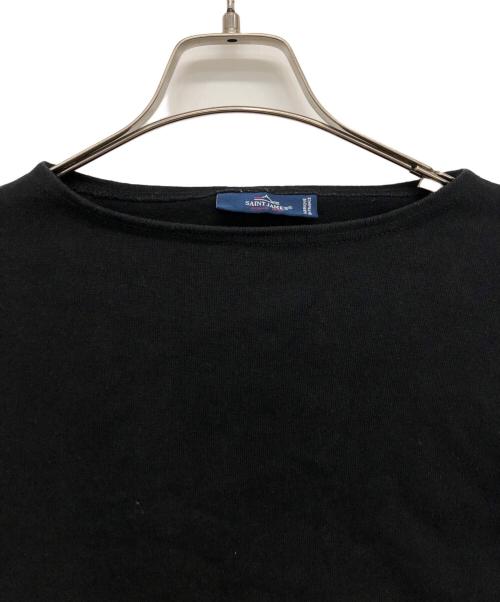 SAINT JAMES（セントジェームス）SAINT JAMES (セントジェームス) OUESSANT ELBOW PATCH/ウエッソンエルボーパッチ ブラック サイズ:T3の古着・服飾アイテム