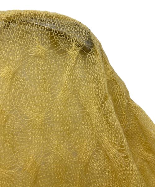 CEaRET（CEaRET）CEaRET (CEaRET) モヘア混ニット イエロー サイズ:2の古着・服飾アイテム