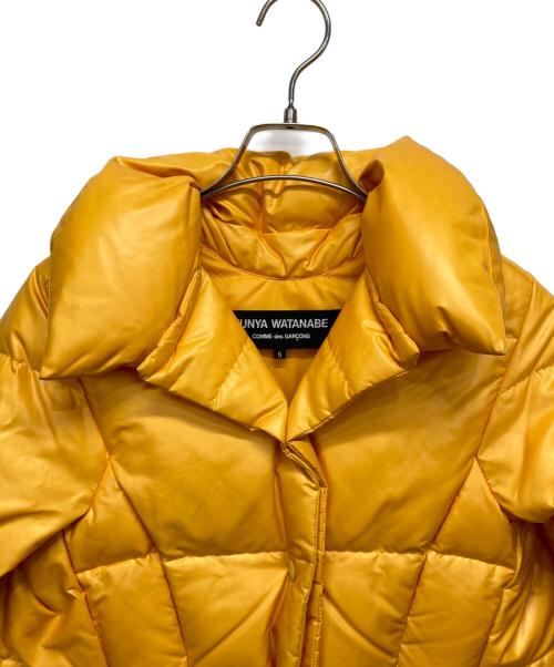 JUNYA WATANABE COMME des GARCONS（(ジュンヤワタナベ コムデギャルソン）JUNYA WATANABE COMME des GARCONS ((ジュンヤワタナベ コムデギャルソン) 00’sダウンジャケット イエロー サイズ:Sの古着・服飾アイテム