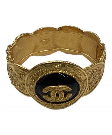 中古・古着通販】CHANEL (シャネル) ココマークバングル ゴールド