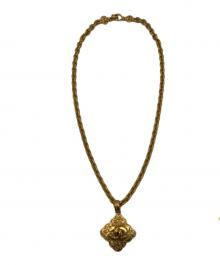 CHANEL（シャネル）の古着「ココマークネックレス」｜ゴールド