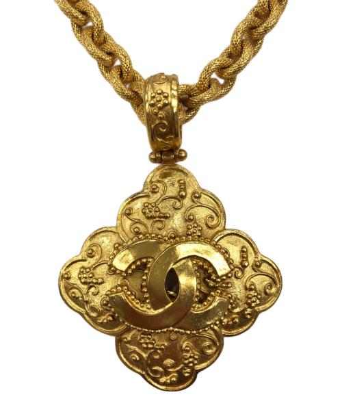 CHANEL（シャネル）CHANEL (シャネル) ココマークネックレス ゴールド サイズ:表記無しの古着・服飾アイテム