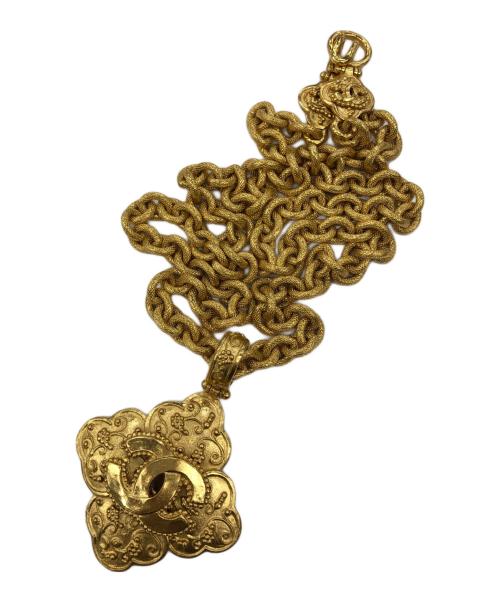 CHANEL（シャネル）CHANEL (シャネル) ココマークネックレス ゴールド サイズ:表記無しの古着・服飾アイテム