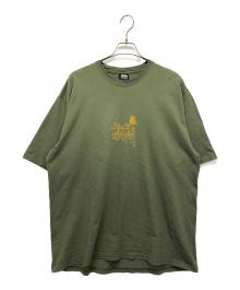 stussy（ステューシー）の古着「プリントTシャツ」｜グリーン