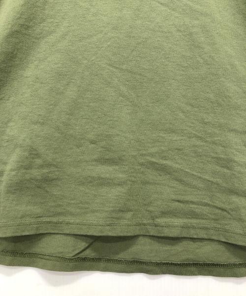 stussy（ステューシー）stussy (ステューシー) プリントTシャツ グリーン サイズ:XLの古着・服飾アイテム