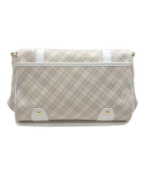 BLUE LABEL CRESTBRIDGE（ブルーレーベルクレストブリッジ）BLUE LABEL CRESTBRIDGE (ブルーレーベルクレストブリッジ) チェックショルダーバッグ ベージュ サイズ:表記無しの古着・服飾アイテム