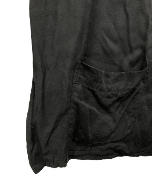 REMI RELIEF（レミレリーフ）REMI RELIEF (レミレリーフ) レーヨンツイル スカ柄 S/S SHIRT ブラック サイズ:Lの古着・服飾アイテム