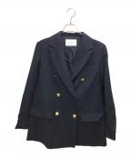 FRAMeWORKフレームワーク）の古着「メタルボタンダブルブレストジャケット」｜ネイビー