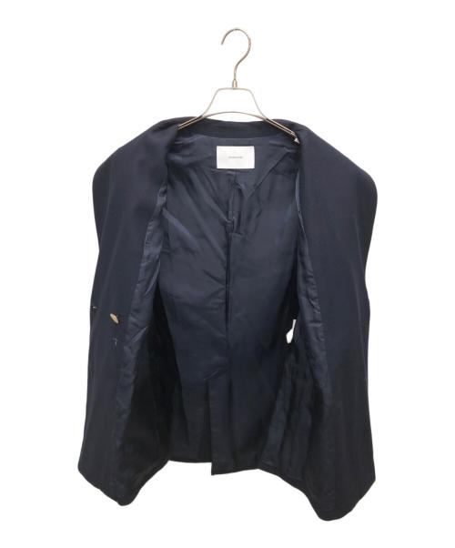 FRAMeWORK（フレームワーク）FRAMeWORK (フレームワーク) メタルボタンダブルブレストジャケット ネイビー サイズ:36の古着・服飾アイテム