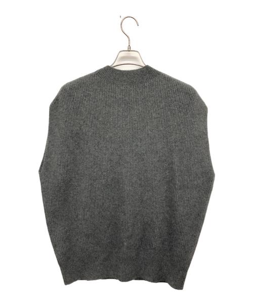 AP STUDIO（エーピーストゥディオ）AP STUDIO (エーピーストゥディオ) crew neck fur vest グレー サイズ:不明の古着・服飾アイテム