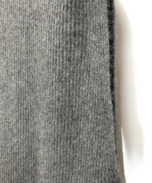 AP STUDIO（エーピーストゥディオ）AP STUDIO (エーピーストゥディオ) crew neck fur vest グレー サイズ:不明の古着・服飾アイテム
