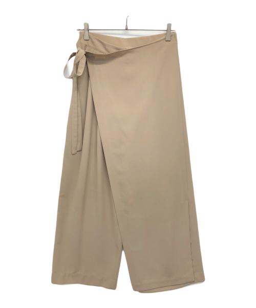 L'appartement（アパルトモン）L'Appartement (アパルトモン) Wrap Pants ベージュ サイズ:Sの古着・服飾アイテム