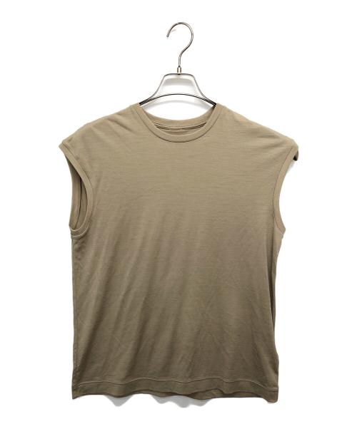 DEUXIEME CLASSE（ドゥーズィエム クラス）DEUXIEME CLASSE (ドゥーズィエム クラス) Prime wool jersey タンクトップ ブラウン サイズ:F 未使用品の古着・服飾アイテム