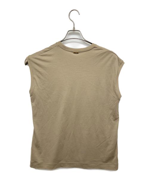 DEUXIEME CLASSE（ドゥーズィエム クラス）DEUXIEME CLASSE (ドゥーズィエム クラス) Prime wool jersey タンクトップ ブラウン サイズ:F 未使用品の古着・服飾アイテム