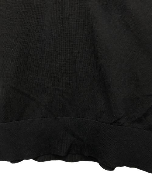 DEUXIEME CLASSE（ドゥーズィエム クラス）Deuxieme Classe (ドゥーズィエム クラス) shake code Vネック ベスト ブラック サイズ:F 未使用品の古着・服飾アイテム