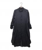 DEUXIEME CLASSEドゥーズィエム クラス）の古着「JOIN CLOTHES SHIRT DRESS」｜ネイビー