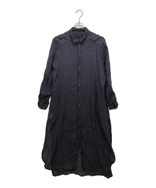 DEUXIEME CLASSE（ドゥーズィエム クラス）DEUXIEME CLASSE (ドゥーズィエム クラス) JOIN CLOTHES SHIRT DRESS ネイビー サイズ:Freeの古着・服飾アイテム