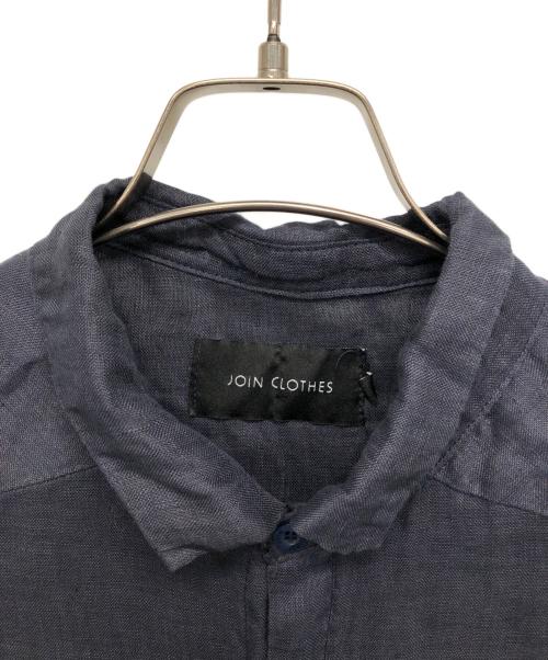 DEUXIEME CLASSE（ドゥーズィエム クラス）DEUXIEME CLASSE (ドゥーズィエム クラス) JOIN CLOTHES SHIRT DRESS ネイビー サイズ:Freeの古着・服飾アイテム