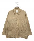 Spick and Spanスピックアンドスパン）の古着「ライトミリタリーブルゾン」｜ブラウン