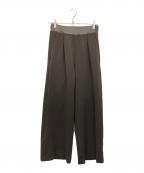 DEUXIEME CLASSEドゥーズィエム クラス）の古着「dumblefit タックパンツ」｜ブラウン