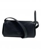 CHRISTIAN VILLAクリスチャンヴィラ）の古着「レザーワンショルダーバッグ」｜ブラック