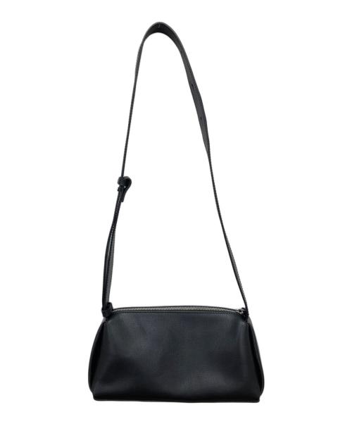 CHRISTIAN VILLA（クリスチャンヴィラ）CHRISTIAN VILLA (クリスチャンヴィラ) レザーワンショルダーバッグ ブラックの古着・服飾アイテム
