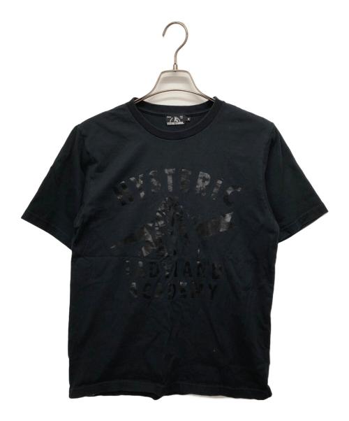 Hysteric Glamour（ヒステリックグラマー）Hysteric Glamour (ヒステリックグラマー) LADYLAND ACADEMYプリントTシャツ ブラック サイズ:Mの古着・服飾アイテム