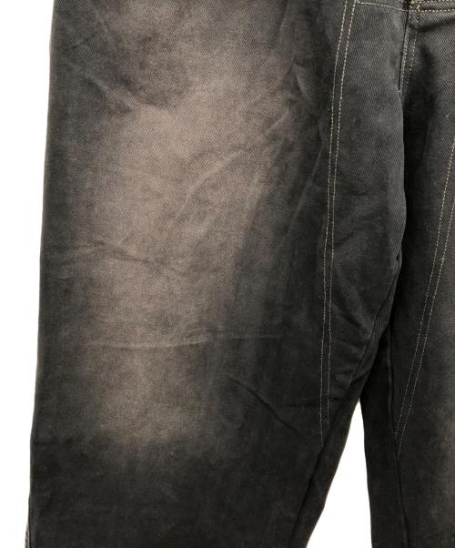 B.BALLSY（ボールジーブラザーズ）B.BALLSY (ボールジーブラザーズ) バギーデニムパンツ ブラック サイズ:Fの古着・服飾アイテム