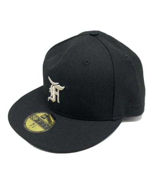 New Era（ニューエラ）New Era (ニューエラ) FOG ESSENTIALS (フィアオブゴッド エッセンシャル) キャップ ブラック サイズ:７5/8の古着・服飾アイテム