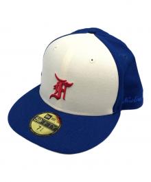 New Era×FOG ESSENTIALS（ニューエラ×フィアオブゴッド エッセンシャル）の古着「キャップ」｜ブルー