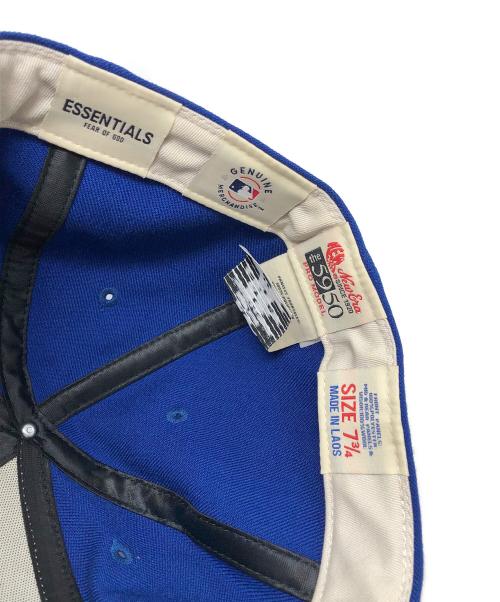 New Era（ニューエラ）New Era (ニューエラ) FOG ESSENTIALS (フィアオブゴッド エッセンシャル) キャップ ブルー サイズ:７3/4の古着・服飾アイテム
