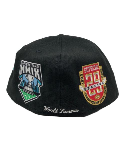 SUPREME（シュプリーム）Supreme (シュプリーム) New Era (ニューエラ) キャップ ブラック サイズ:７3/4の古着・服飾アイテム