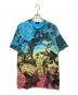 stussy（ステューシー）の古着「Collage Tie Dye Tシャツ/タイダイ染めTシャツ」｜ブルー