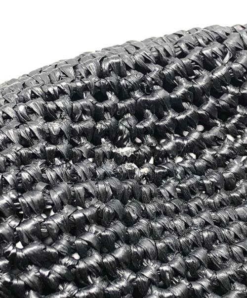 HELEN KAMINSKI（ヘレンカミンスキー）HELEN KAMINSKI (ヘレンカミンスキー) Iris9 ラフィアハット/ハット ブラックの古着・服飾アイテム