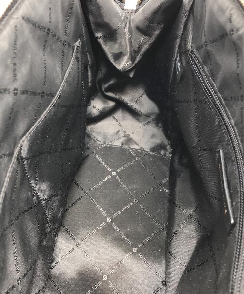 MICHAEL KORS（マイケル・コース）MICHAEL KORS (マイケルコース) ハンドバッグ ブラックの古着・服飾アイテム