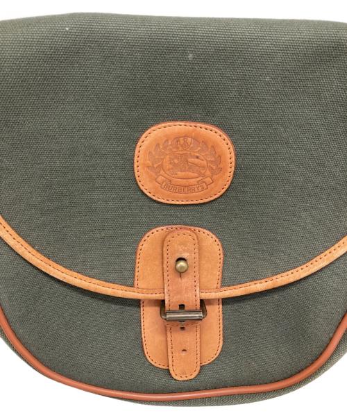 Burberry's（バーバリー）Burberry's (バーバリーズ) ショルダーバッグ グリーンの古着・服飾アイテム