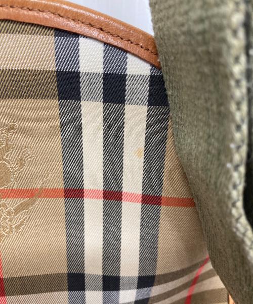 Burberry's（バーバリー）Burberry's (バーバリーズ) ショルダーバッグ グリーンの古着・服飾アイテム