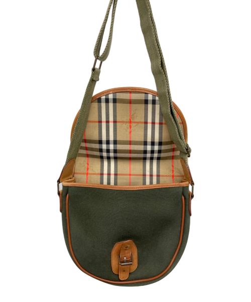Burberry's（バーバリー）Burberry's (バーバリーズ) ショルダーバッグ グリーンの古着・服飾アイテム